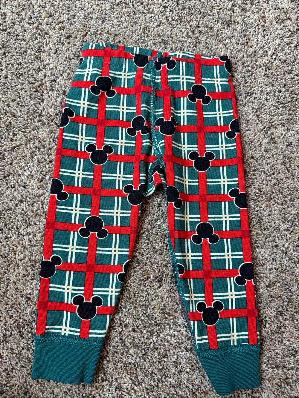 NEW Hanna Andersson Disney Mickey Mouse Christmas Pajama Set - Size 2T